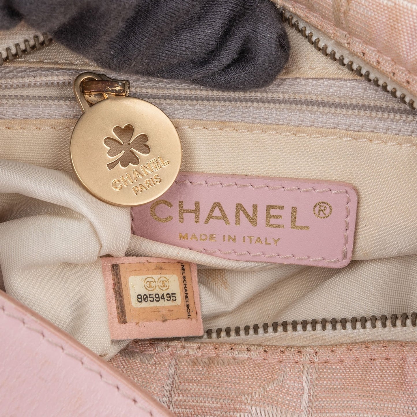 Chanel Monogram New Travel Line Hobo Shoulder Bag
