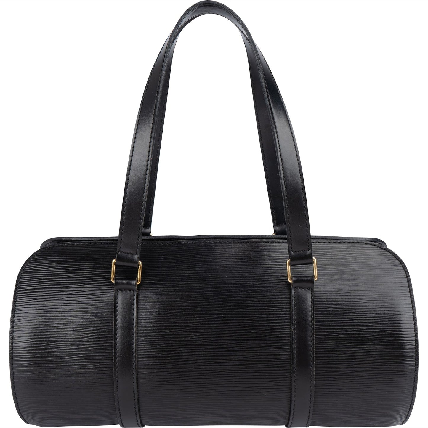 Louis Vuitton Noir Epi Leather Soufflot Set Handbag