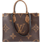 Louis Vuitton Monogram Giant Canvas Onthego MM Handbag