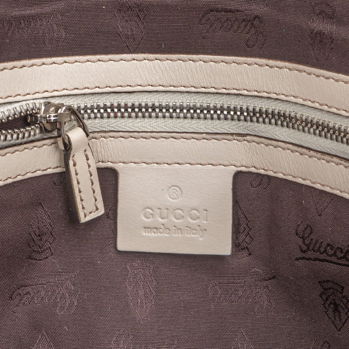 Gucci Monogram GG Twin Interlocking G  Shoulder Bag