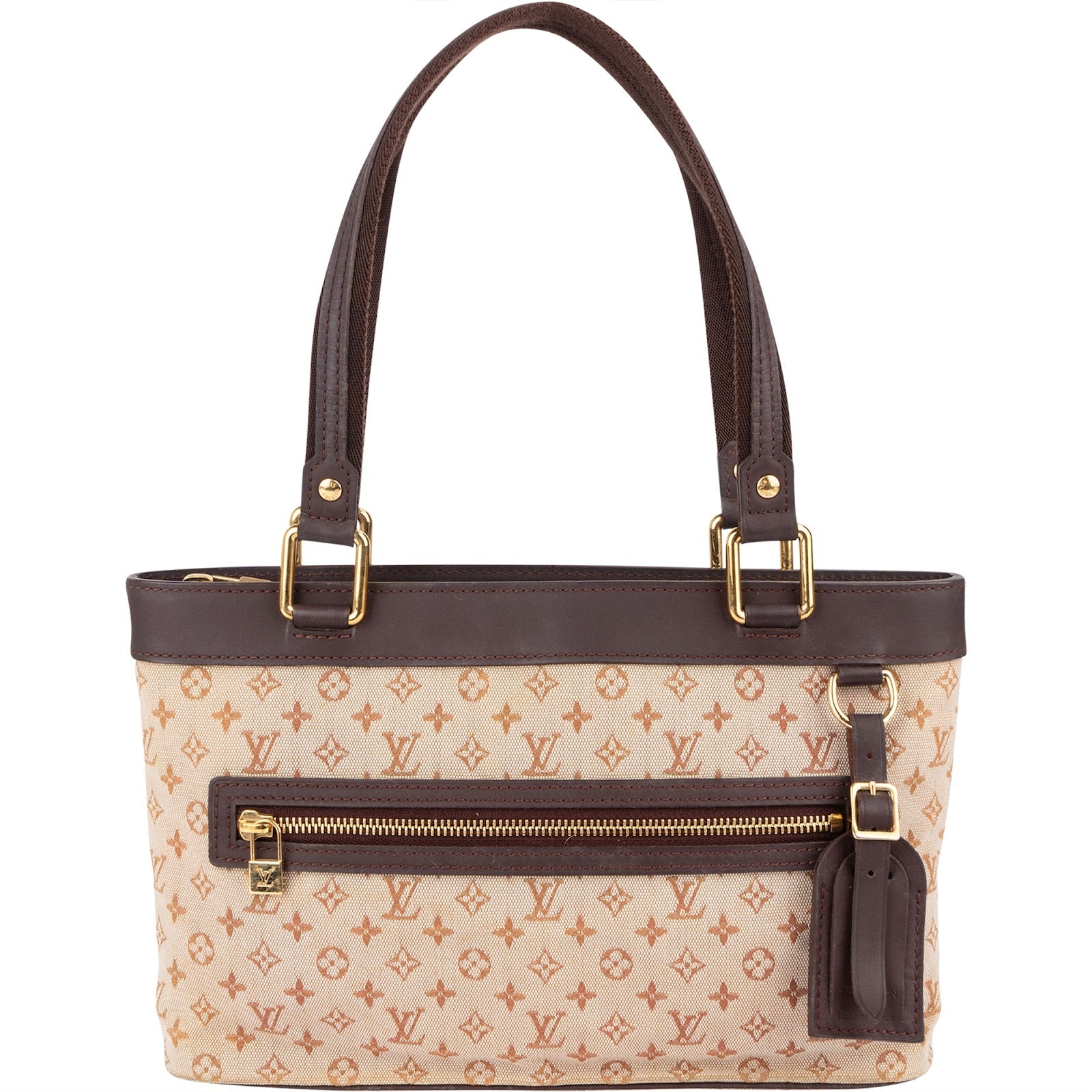Louis Vuitton Monogram Mini Lin Lucille PM Handbag