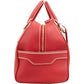 Louis Vuitton Red Tobago Leather Carryall M95140 Weekender Travel Bag