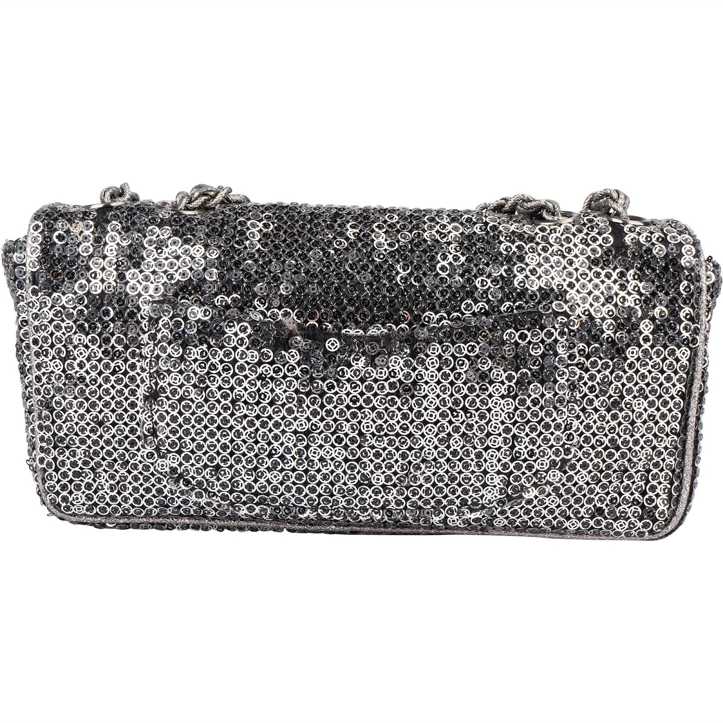 Chanel Sequin Single Flap Crossbody Bag