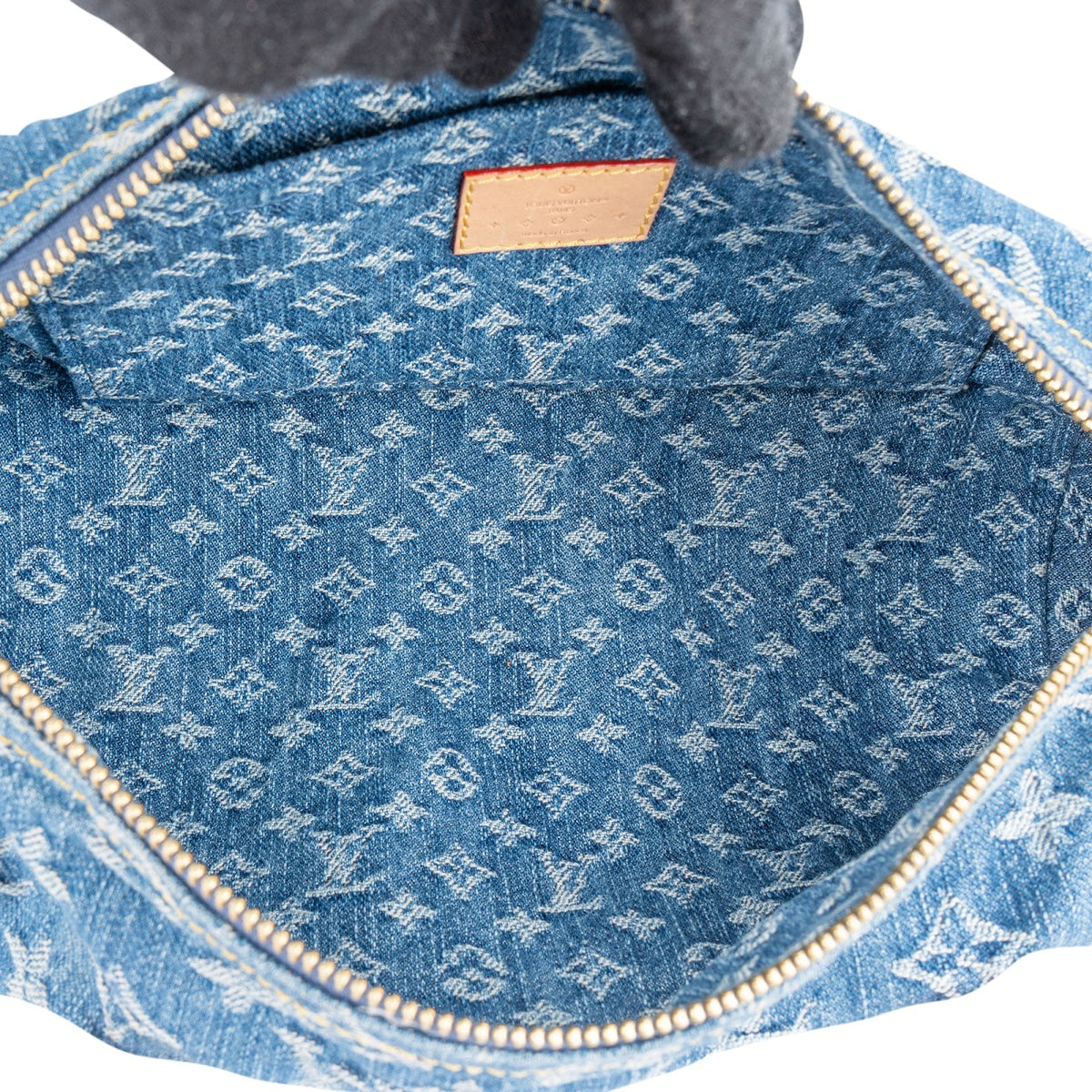 Louis Vuitton Monogram Denim Papillon Set Handbag