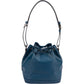 Louis Vuitton Blue Epi Leather NM Sac Noe Petit Shoulder Bag