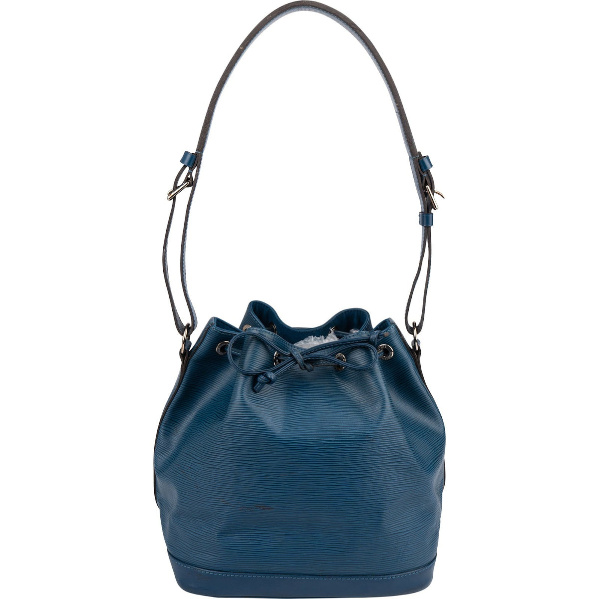 Louis Vuitton Blue Epi Leather NM Sac Noe Petit Shoulder Bag