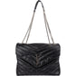Yves Saint Laurent Quilted Calfskin Loulou Medium Crossbody Bag