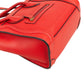 Céline Drummed Calfskin Luggage Nano Handbag