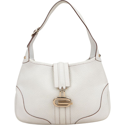 Gucci Grained Leather Jackie Shoulder Bag