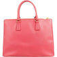 Prada Saffiano Leather Large Galleria Tote Handbag