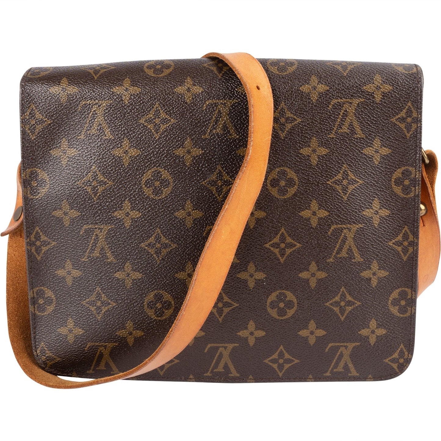 Louis Vuitton Monogram Canvas Cartouchière GM Crossbody Bag
