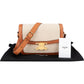 Celine Canvas & Calfskin Teen Triomphe Crossbody Bag
