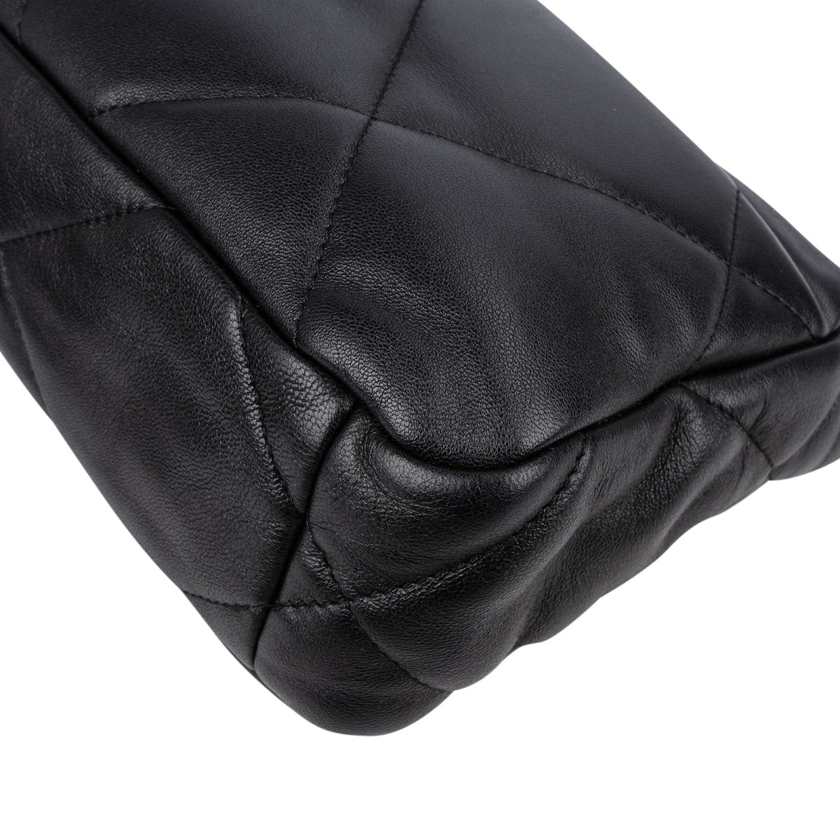 Chanel 19 Quilted Lambskin Leather Single Flap Crossbody Bag