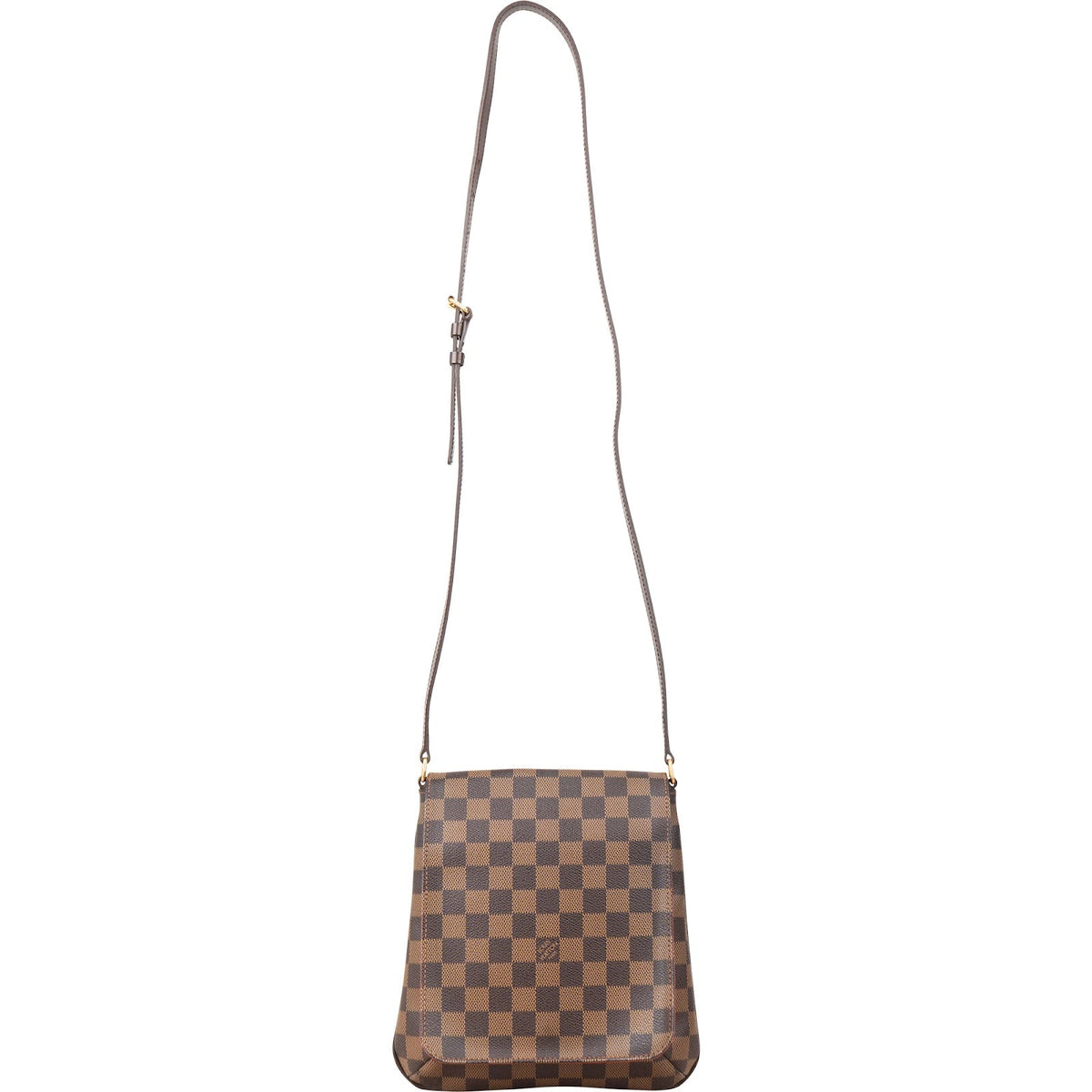 Louis Vuitton Monogram Damier Ebene Canvas Salsa Musette PM Crossbody Bag
