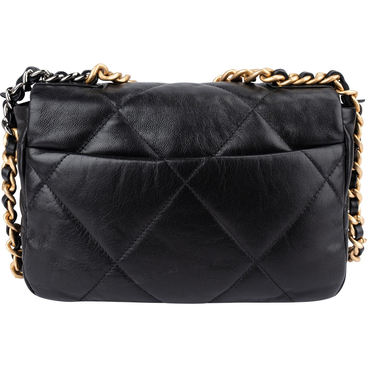 Chanel 19 Quilted Lambskin Single Flap Crossbody Bag
