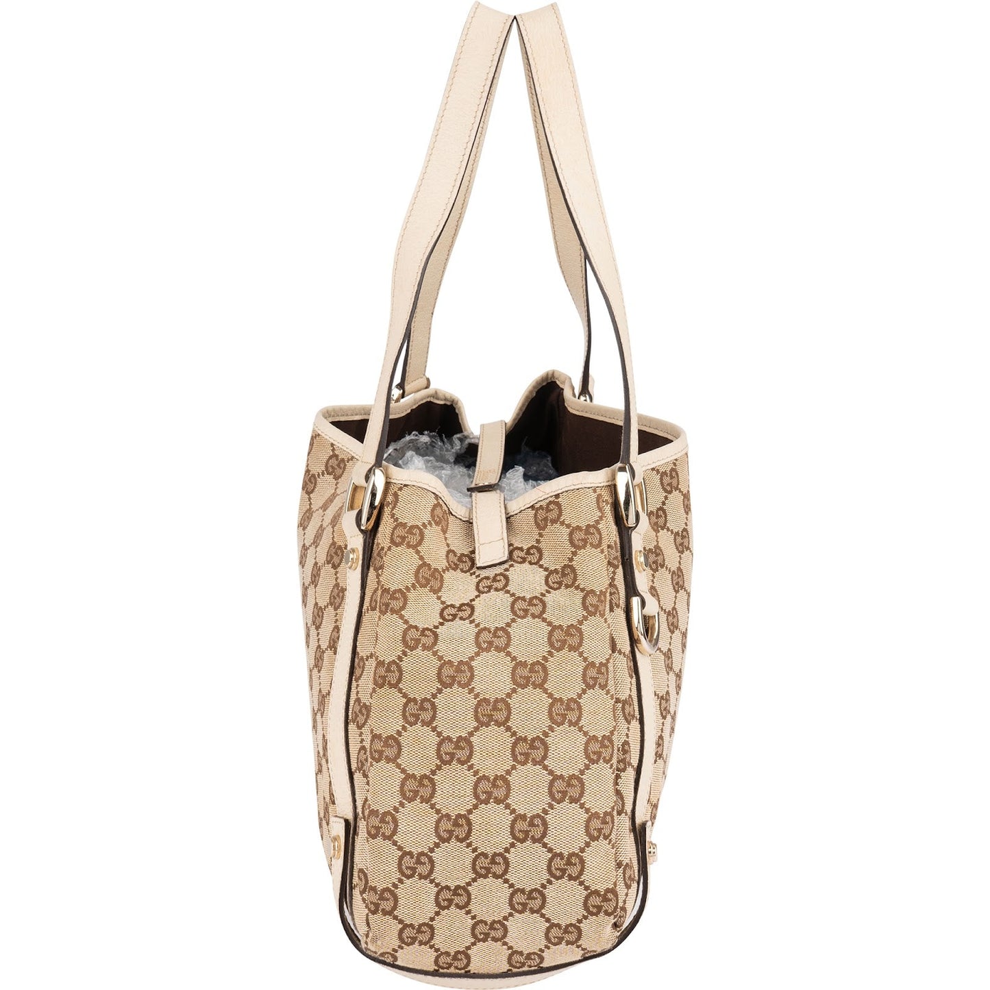 Gucci Monogram GG Canvas Abbey  Hobo Shoulder Bag