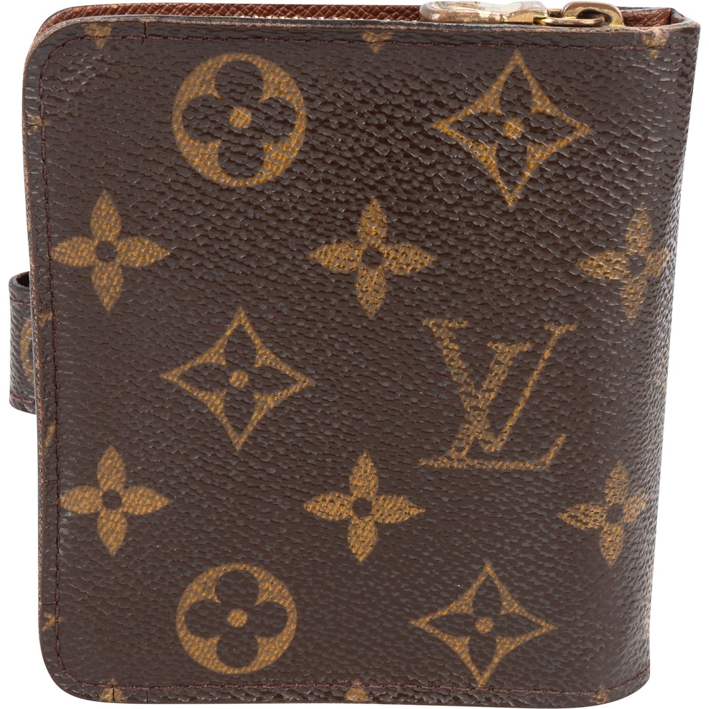 Louis Vuitton Monogram Canvas Compact Zip Wallet