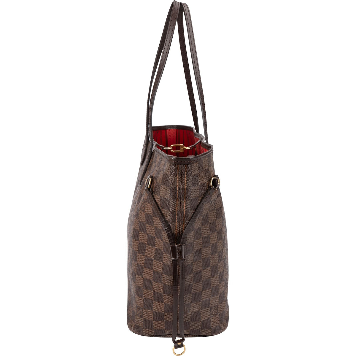 Louis Vuitton Neverfull MM aus Damier Ebene Canvas – Ansicht 6