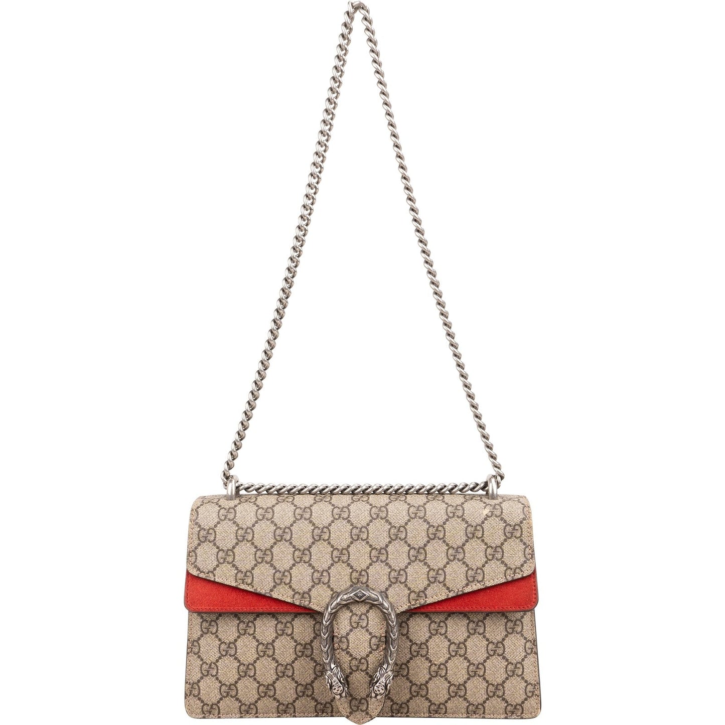 Gucci Monogram GG Supreme Canvas Dionysus Shoulder Bag