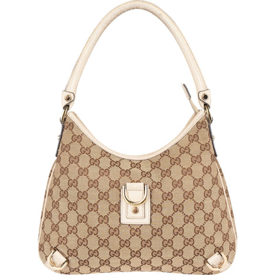 Gucci Monogram GG Canvas Abbey D-Ring Shoulder Bag