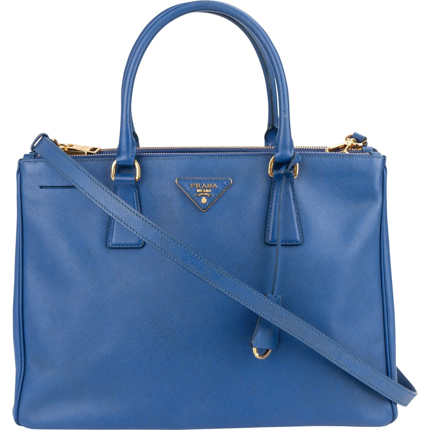 Prada Saffiano Leather Galleria Tote Handbag