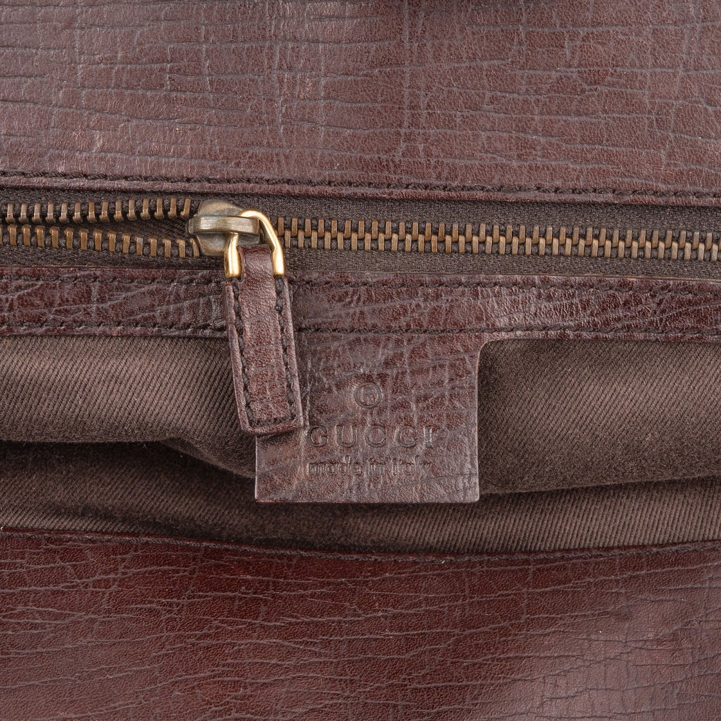 Gucci Monogram GG Horsebit Handbag
