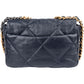 Chanel 19 Quilted Navy Lambskin Single Flap Crossbody Bag