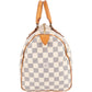 Louis Vuitton Monogram Damier Azur Speedy 30 Handbag