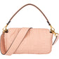 Fendi Embossed Monogram FF Leather Baguette Shoulder Crossbody Bag