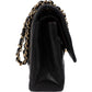 Chanel Medium Double Flap aus gestepptem Lammleder – Ansicht 3