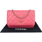 Chanel Quilted Caviar Leather Wallet On Chain Crossbody Bag
