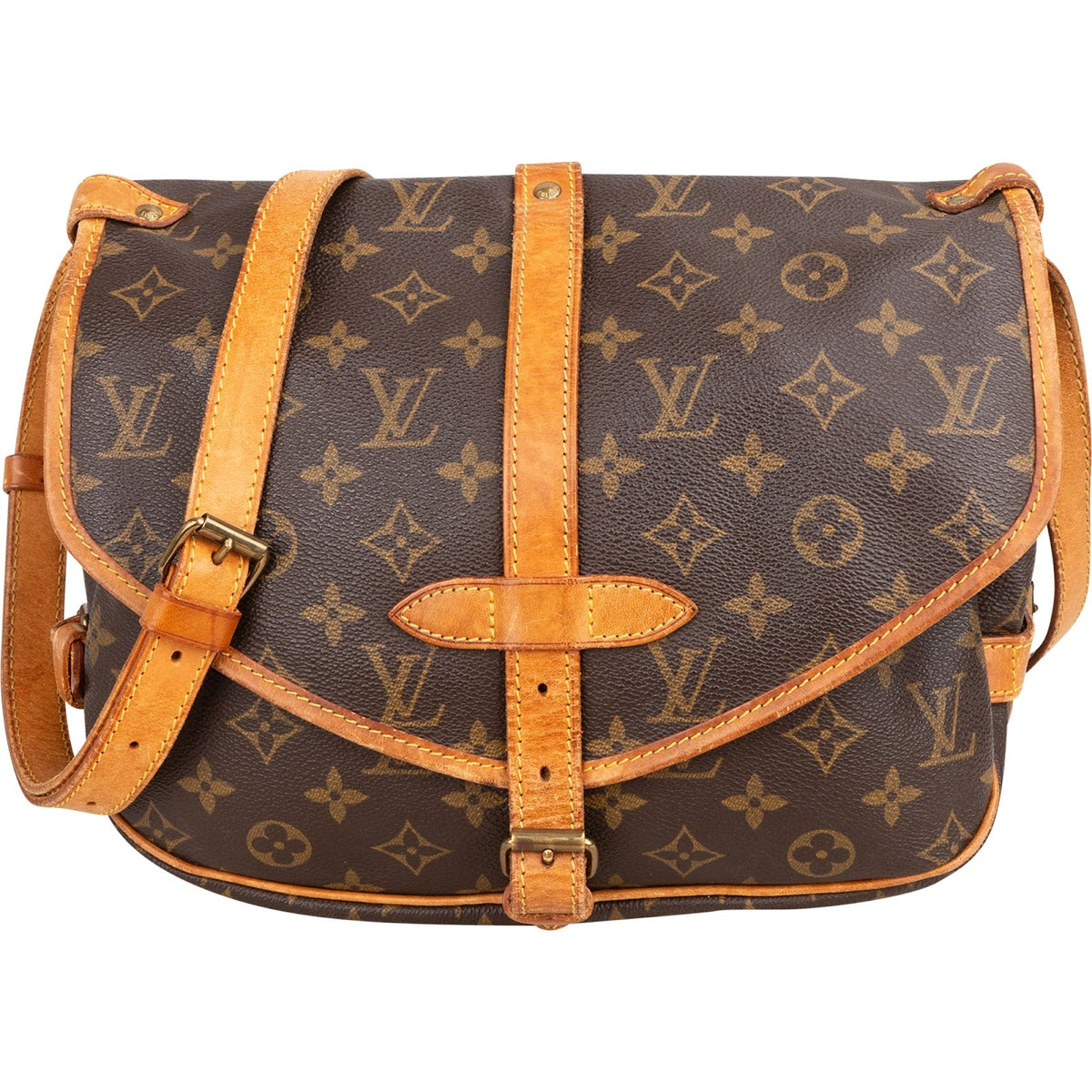 Louis Vuitton Monogram Canvas Saumur 30 Crossbody Bag