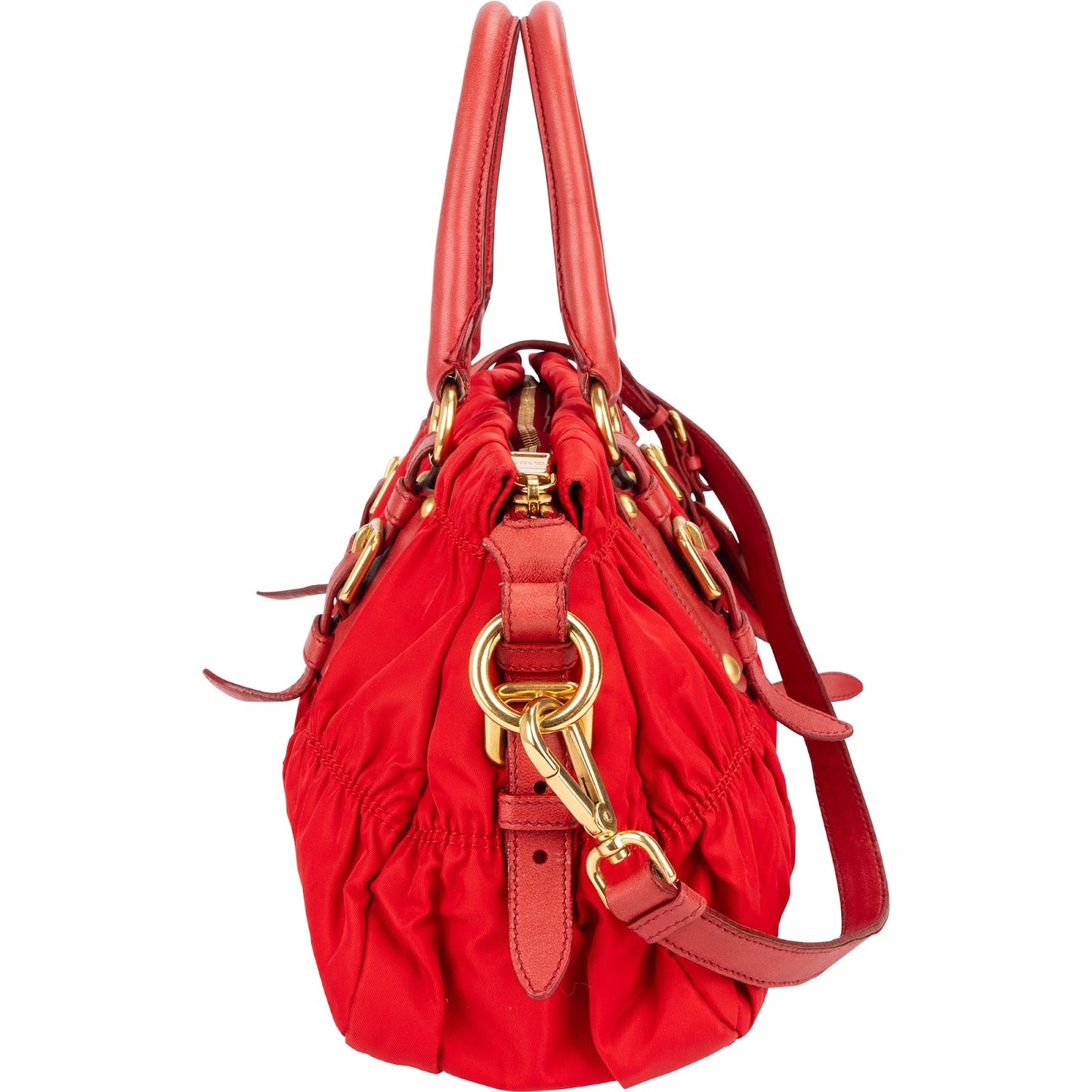 Prada Tessuto Gaufre Satchel Handbag