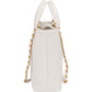Chanel Stitching Caviar Leather Small Bowling Handbag