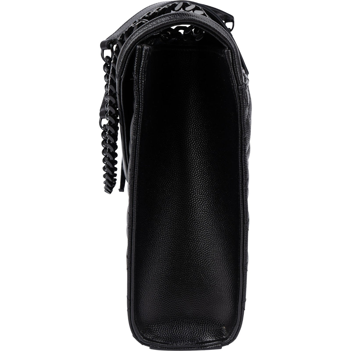 Saint Laurent Grain De Poudre Leather Large Envelope Crossbody Bag