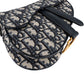 Christian Dior Oblique Trotter Monogram Canvas Small Saddle Handbag