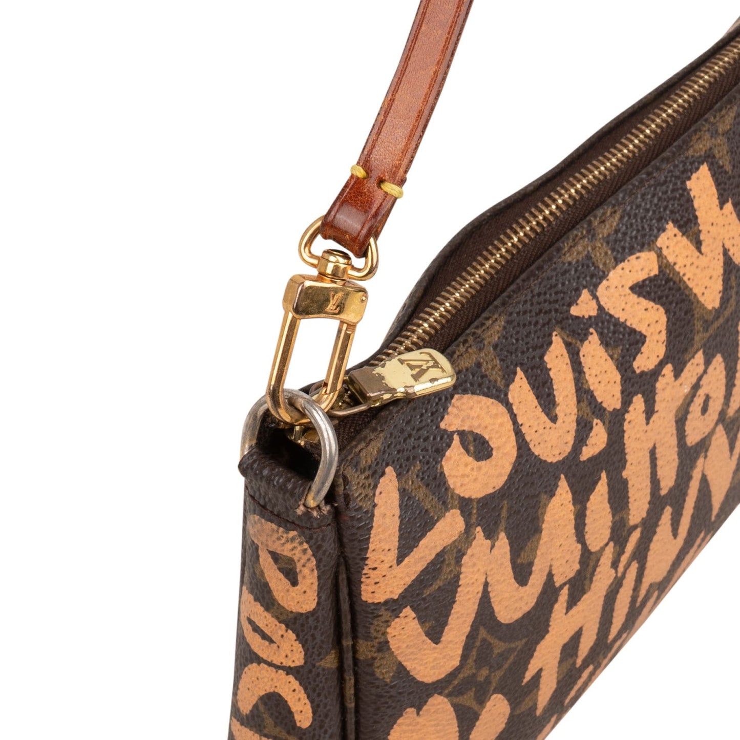 Louis Vuitton Monogram Graffiti Pochette Accessoires Handbag