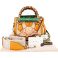 Gucci Diana Mini Tote aus Bast (limitiert) – Ansicht 2