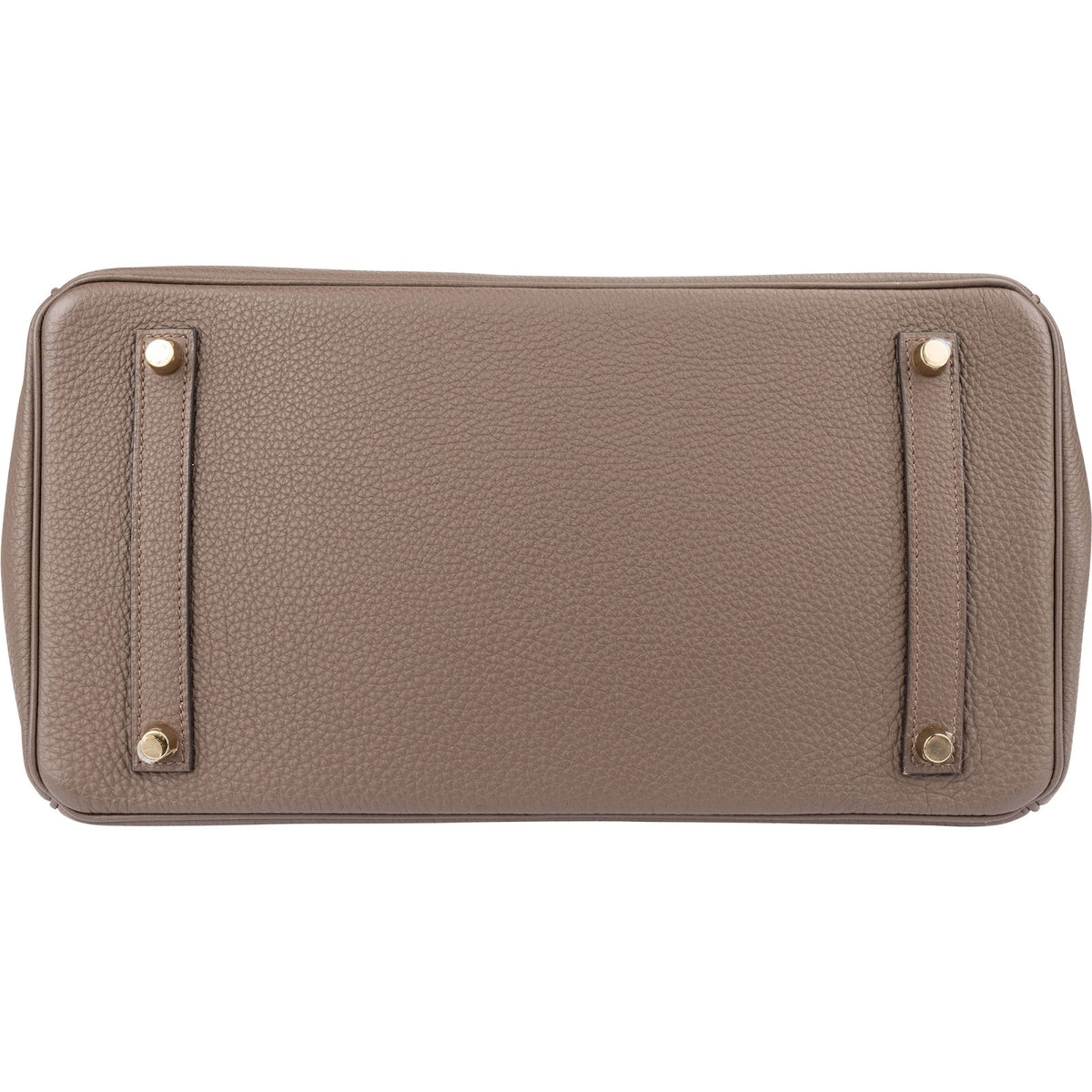 Hermès Taupe Togo Leather Birkin 35 Handbag