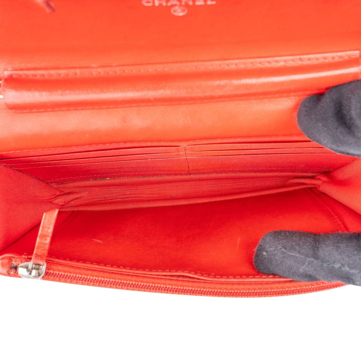 Chanel Stitching Leather Wallet on Chain Crossbody Bag