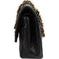 Chanel Quilted Lambskin 24K Gold Medium Double Flap Shoulder Bag