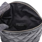 Chanel Uniform Belt Bag aus schwarzem gestepptem Lammleder – Ansicht 8