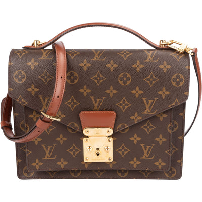 Louis Vuitton Monogram Canvas Monceau Handbag