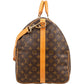Louis Vuitton Monogram Canvas Keepall 60 Bandoulière Travel Bag