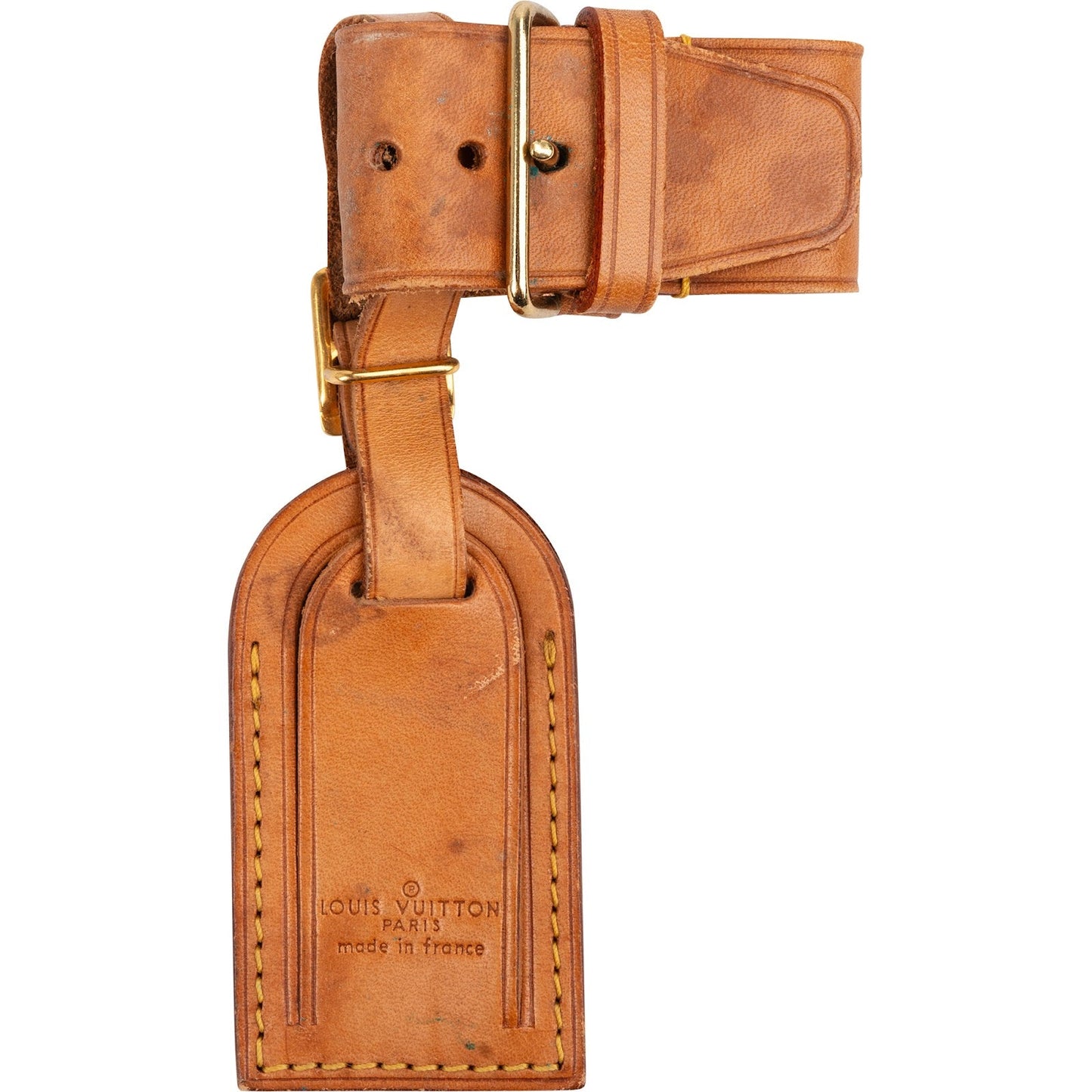 Louis Vuitton Vachetta Leather Luggage Tag Set