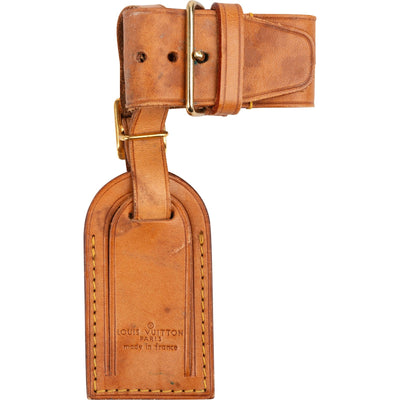 Louis Vuitton Vachetta Leather Luggage Tag Set