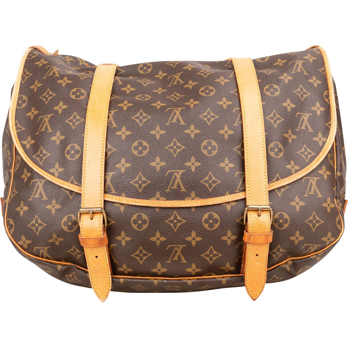 Louis Vuitton Monogram Canvas Saumur 40 Crossbody Bag