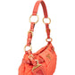 Prada Orange Nylon Puffer Shoulder Bag