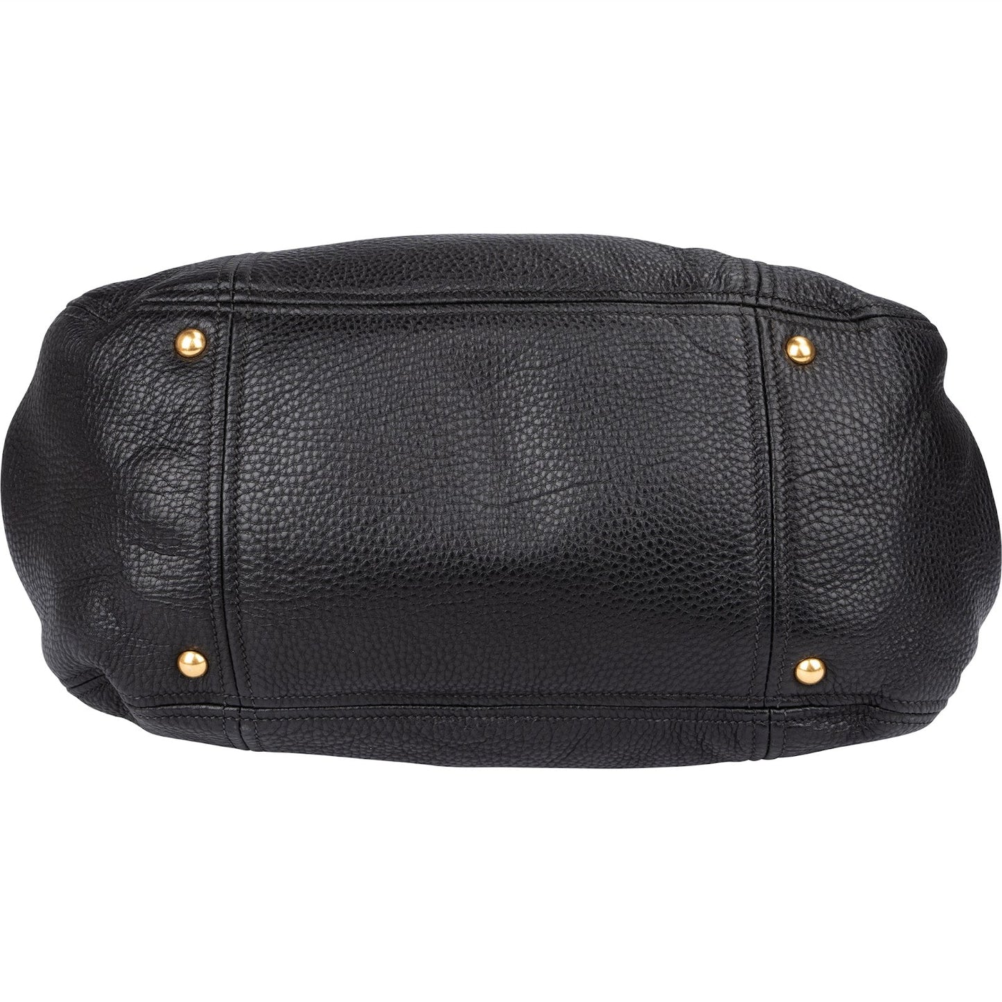 Miu Miu Vitello Daino Leather Hobo Shoulder Bag