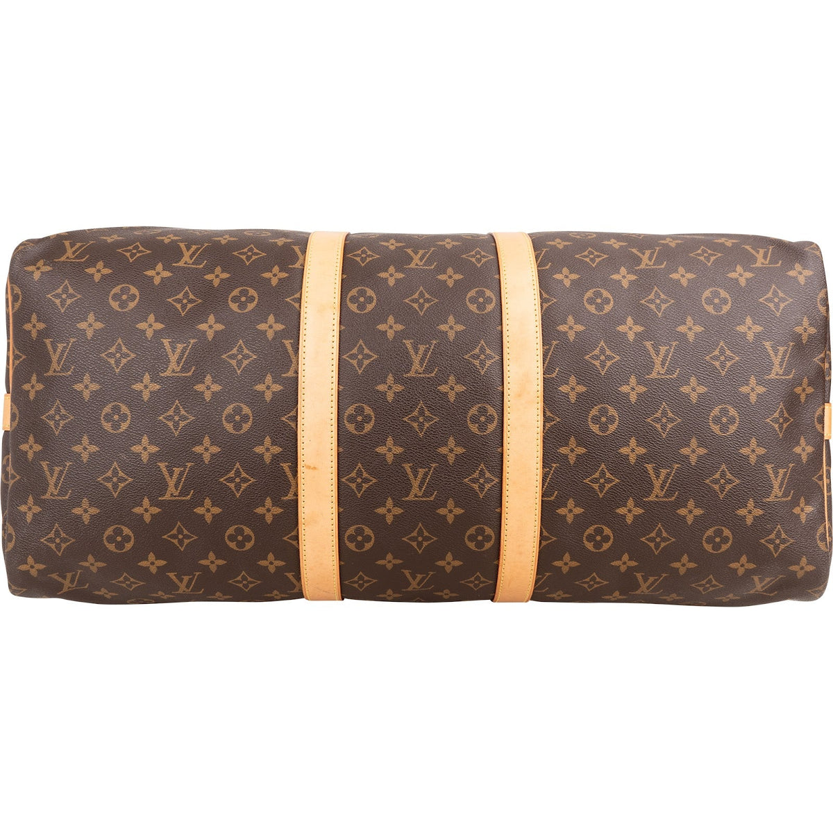 Louis Vuitton Monogram Canvas Keepall 55 Bandoulière Travel Bag